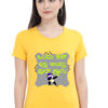 Women's Premium Full Swag Tee's ( ನಮ್ಮ ಭಾಷೆ – Wear it in Kannada with Pride! )