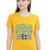 Women's Premium Full Swag Tee's ( ನಮ್ಮ ಭಾಷೆ – Wear it in Kannada with Pride! )
