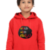 Red Kannada Pride in Every Thread – Premium Unisex Hoodie for Young Stars