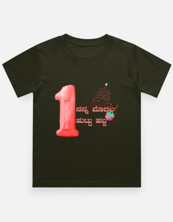 Front_1_c_41-7.jpg Kannadadalli First Premium Unisex Kids-wear :1st Year B'day P