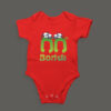 Front_1_c_10-2.jpg First Ever – Kannada Monthly Milestone Baby Rompers (1M–12M) 11th Month