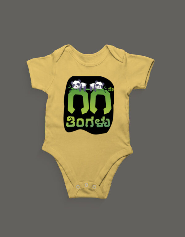 First Ever – Kannada Monthly Milestone Baby Rompers (1M–12M) 11th Month_2