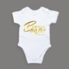 First Ever – Kannadadalli Muddina Makkalige First Premium Unisex Romper : GOLD Kannadiga